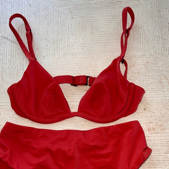 CUUP Red Bikini Set - Picture 2 of 7